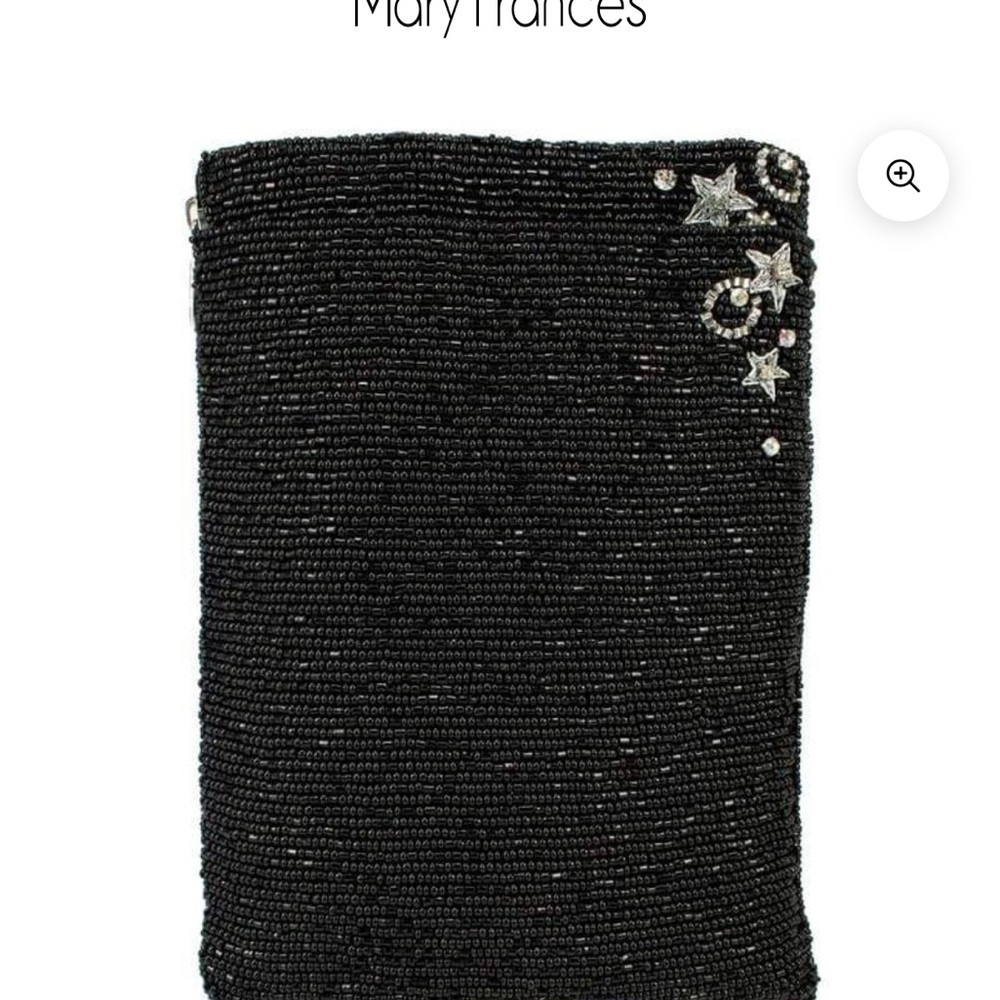 Mary Frances Black and Gold Beaded Crossbody Bag- Bubbly Champagne NWT - Picture 13 of 13